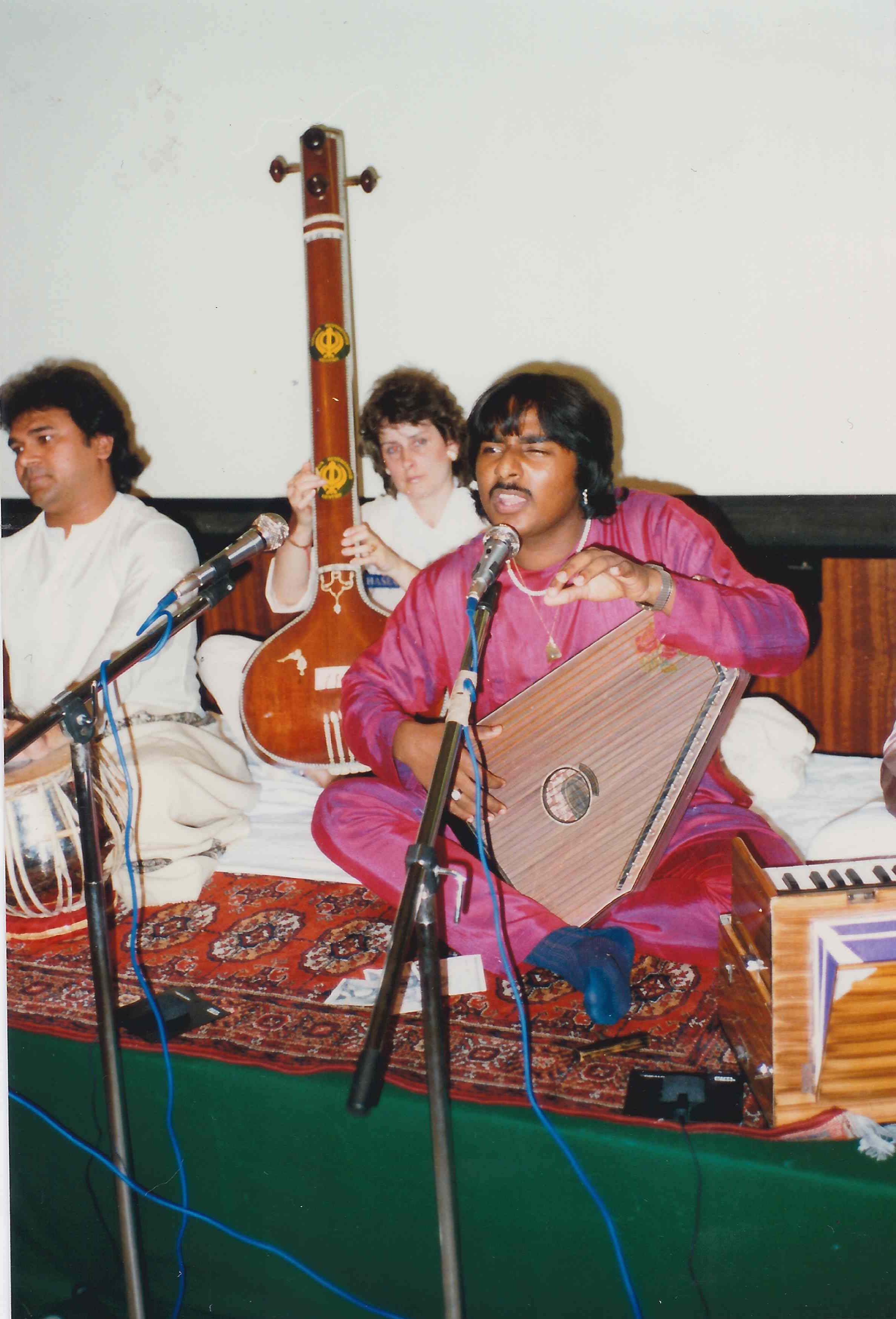 Members of the Asian School Of Music jamming