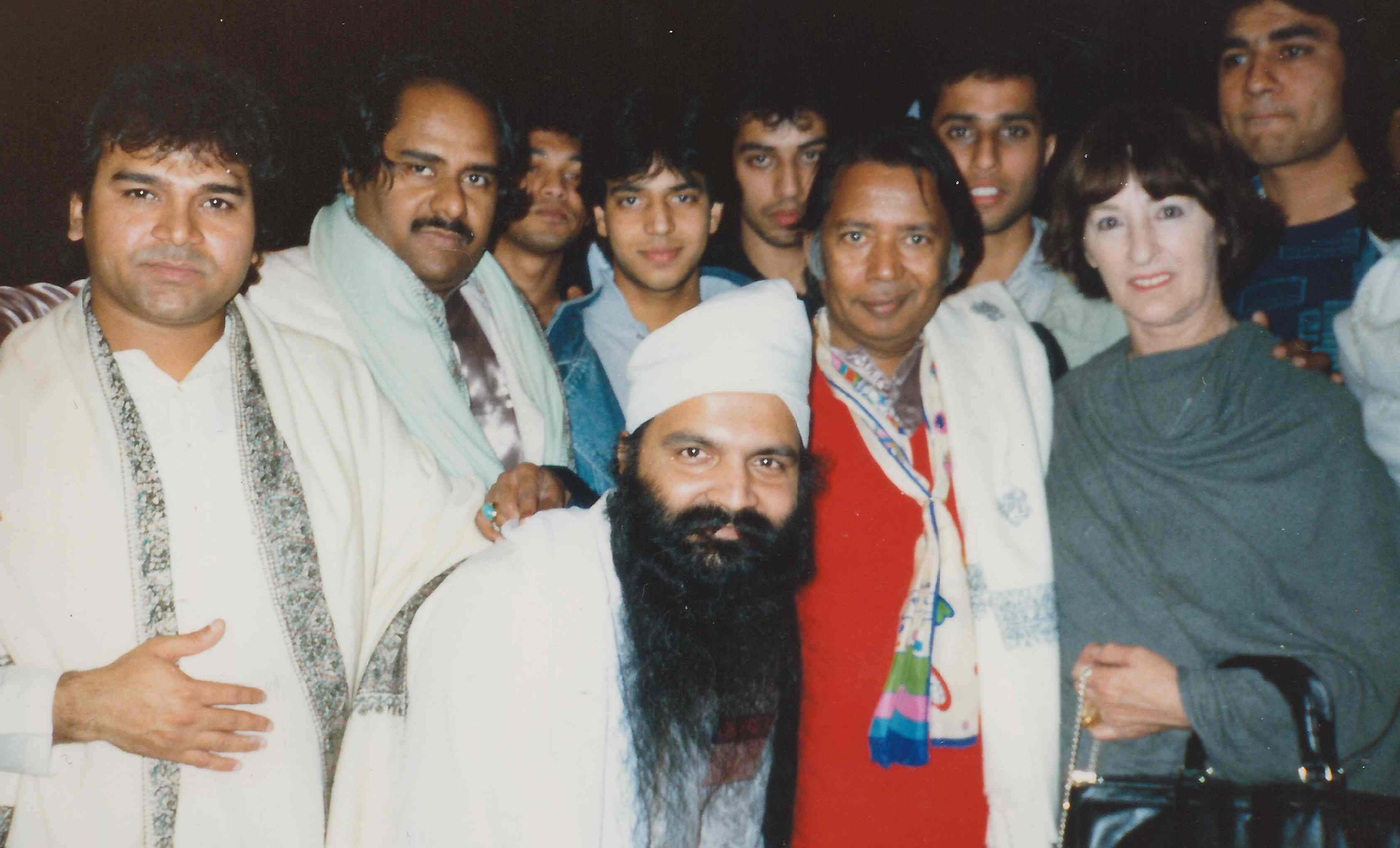 Members of the Asian School Of Music Including Founder Amrik Singh